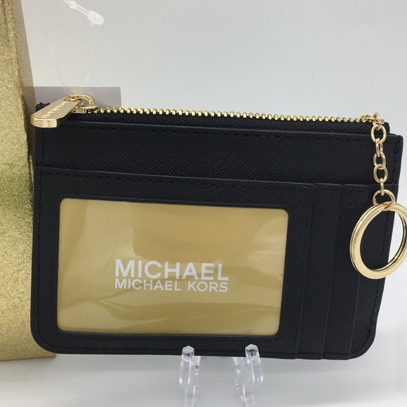 Jet Set Travel Sm TZ Coinpouch W ID Leather Black - Picture 5 of 8